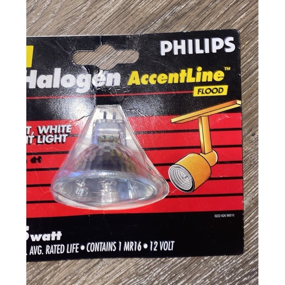 Philips Accentline Flood Halogen MR-16 Lamp 35W Flood Type FMW 35MR 16/FL